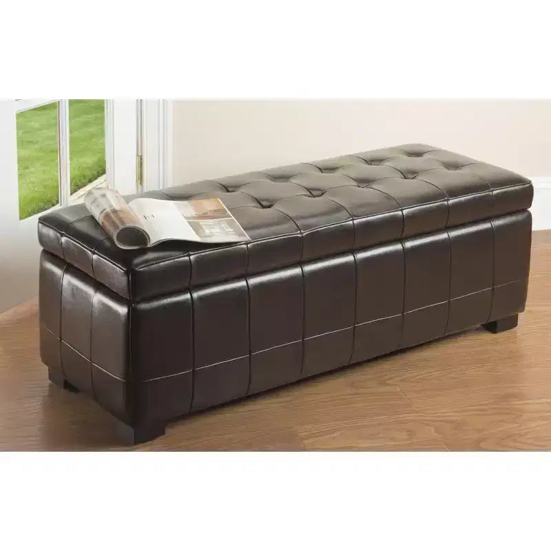 Poggiapiedi contenitore grande Manhattan - HUD4200 - Safavieh Couture