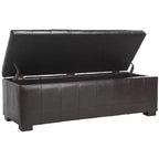 Poggiapiedi contenitore grande Manhattan - HUD4200 - Safavieh Couture