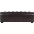 Poggiapiedi contenitore grande Manhattan - HUD4200 - Safavieh Couture