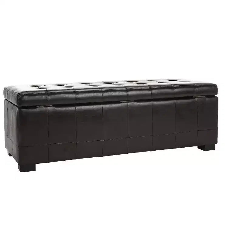 Poggiapiedi contenitore grande Manhattan - HUD4200 - Safavieh Couture