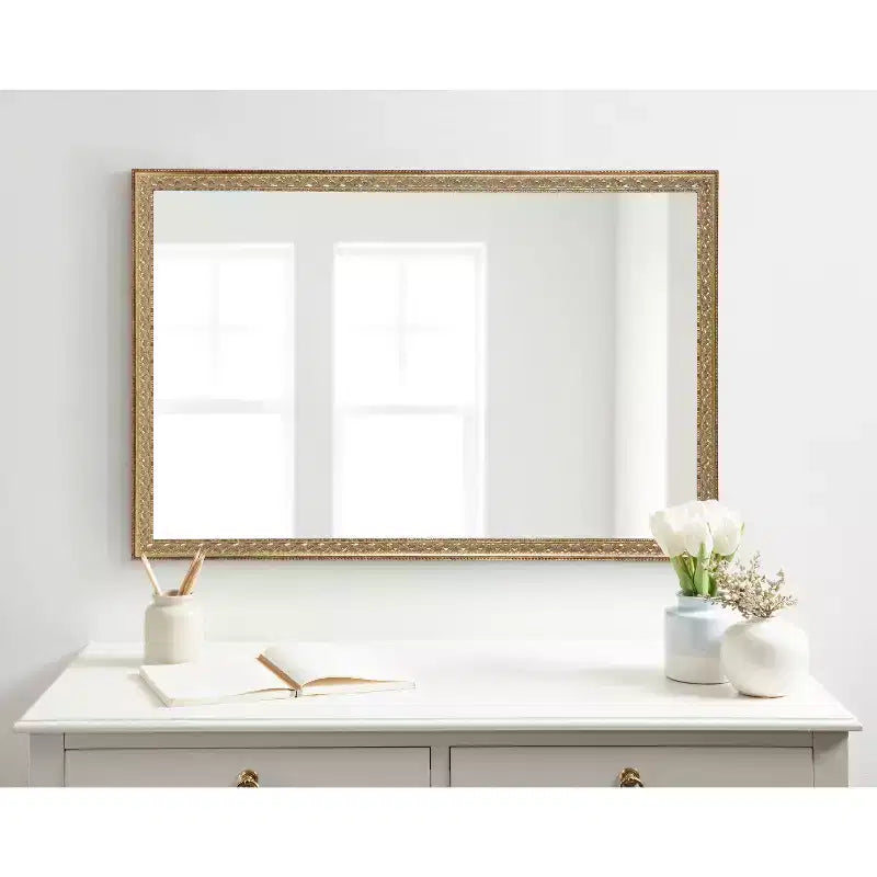 Specchio da parete rettangolare Johann 24x36 - Kate & Laurel All Things Decor