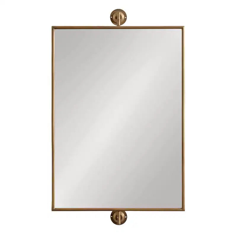 Specchio rettangolare girevole Darbridge 24x40 - Kate & Laurel All Things Decor
