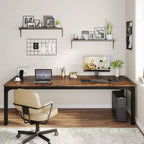 Scrivania per computer Lantine extra lunga da 199,9 cm