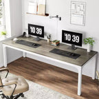 Scrivania per computer Lantine extra lunga da 199,9 cm