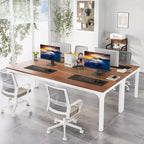 Scrivania per computer Lantine extra lunga da 199,9 cm