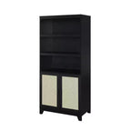 Set di 2 librerie a 7 ripiani in canna Sheridan Modern - Manhattan Comfort