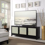 Mobile TV Sheridan Modern 6 ripiani in canna per TV fino a 55" - Manhattan Comfort