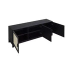 Mobile TV Sheridan Modern 6 ripiani in canna per TV fino a 55" - Manhattan Comfort