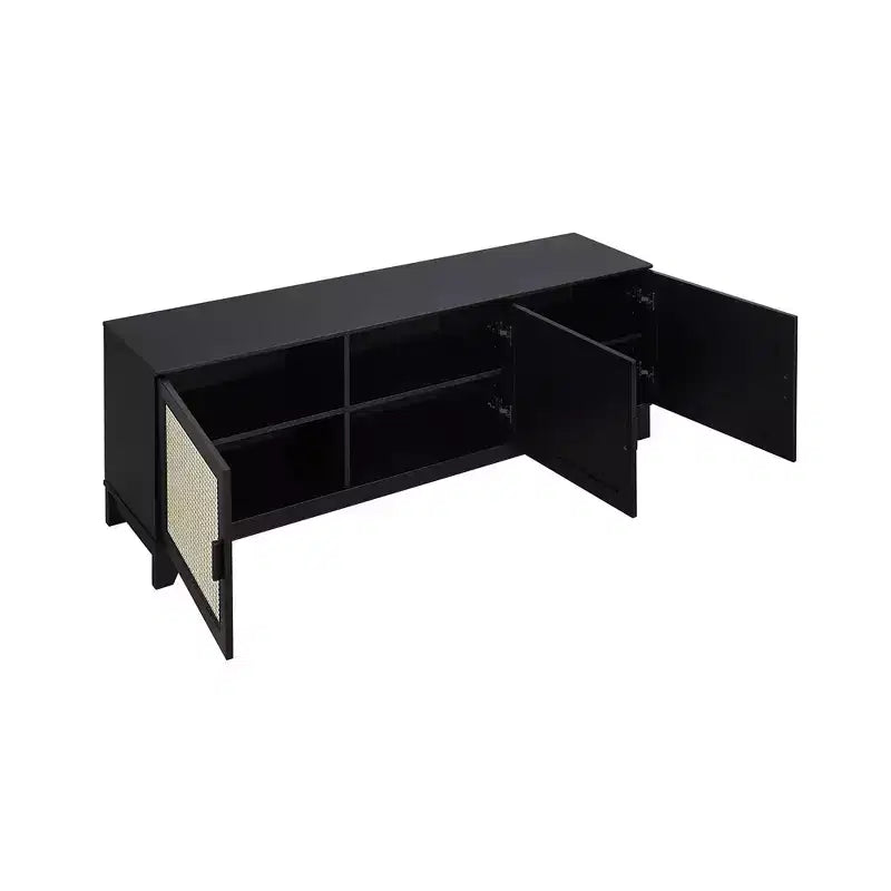 Mobile TV Sheridan Modern 6 ripiani in canna per TV fino a 55" - Manhattan Comfort