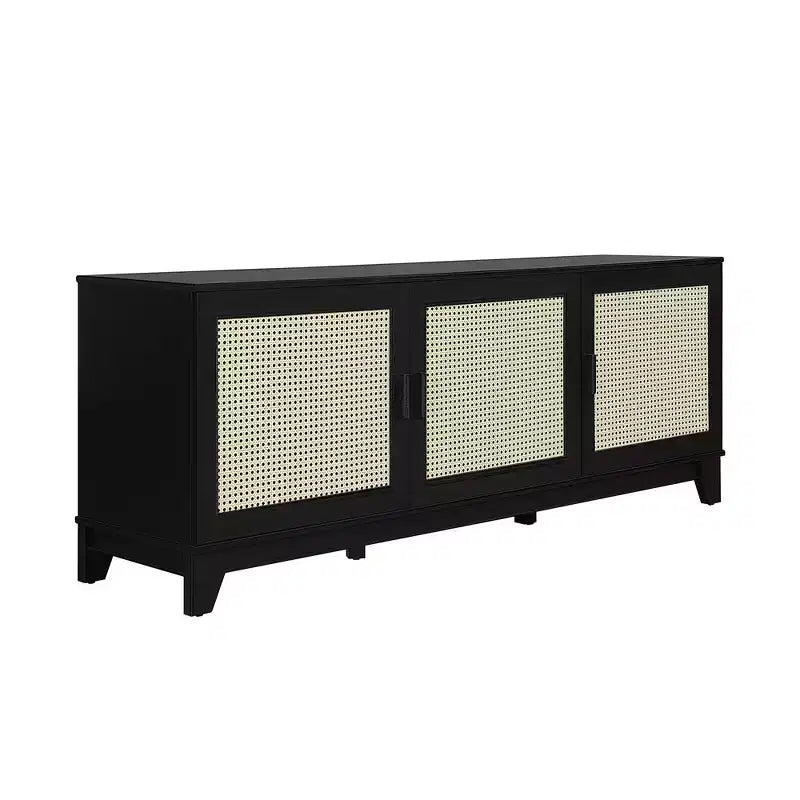 Mobile TV Sheridan Modern 6 ripiani in canna per TV fino a 55" - Manhattan Comfort