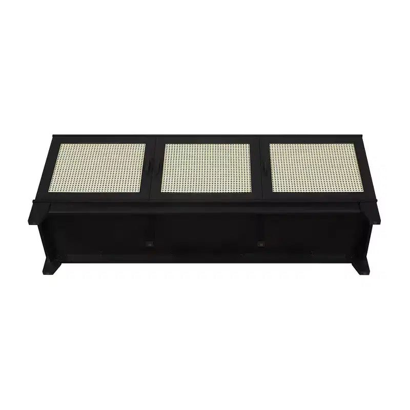 Mobile TV Sheridan Modern 6 ripiani in canna per TV fino a 55" - Manhattan Comfort