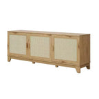 Mobile TV Sheridan Modern 6 ripiani in canna per TV fino a 55" - Manhattan Comfort