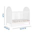 Lettino convertibile 4 in 1 Delta Children Eloise - Certificazione Greenguard Gold