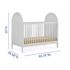 Lettino convertibile 4 in 1 Delta Children Eloise - Certificazione Greenguard Gold