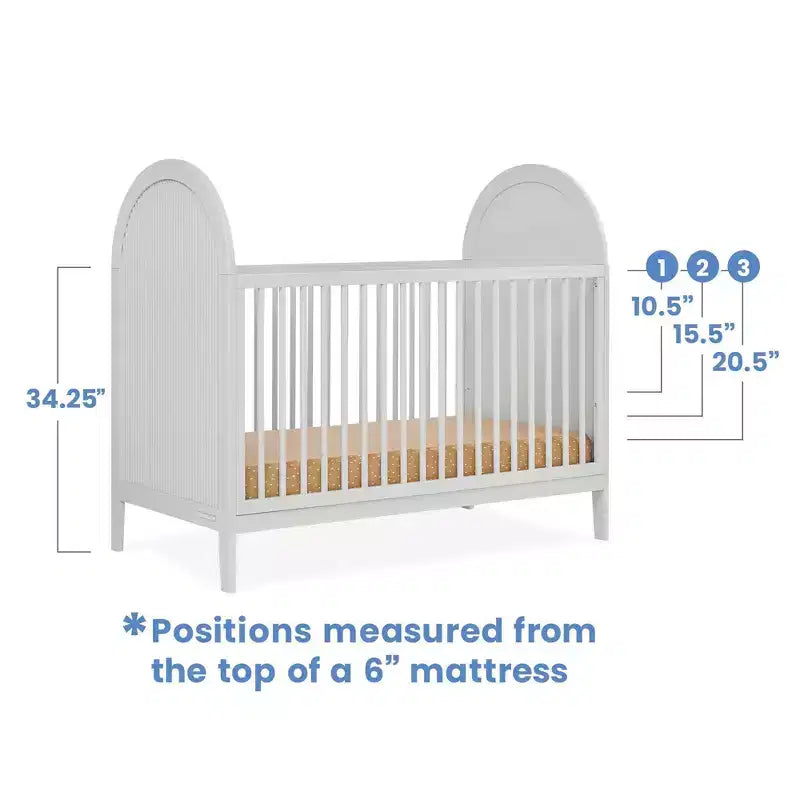 Lettino convertibile 4 in 1 Delta Children Eloise - Certificazione Greenguard Gold