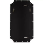 Specchio da parete Uttermost Lennox nero satinato 22 1/4 x 40 1/4