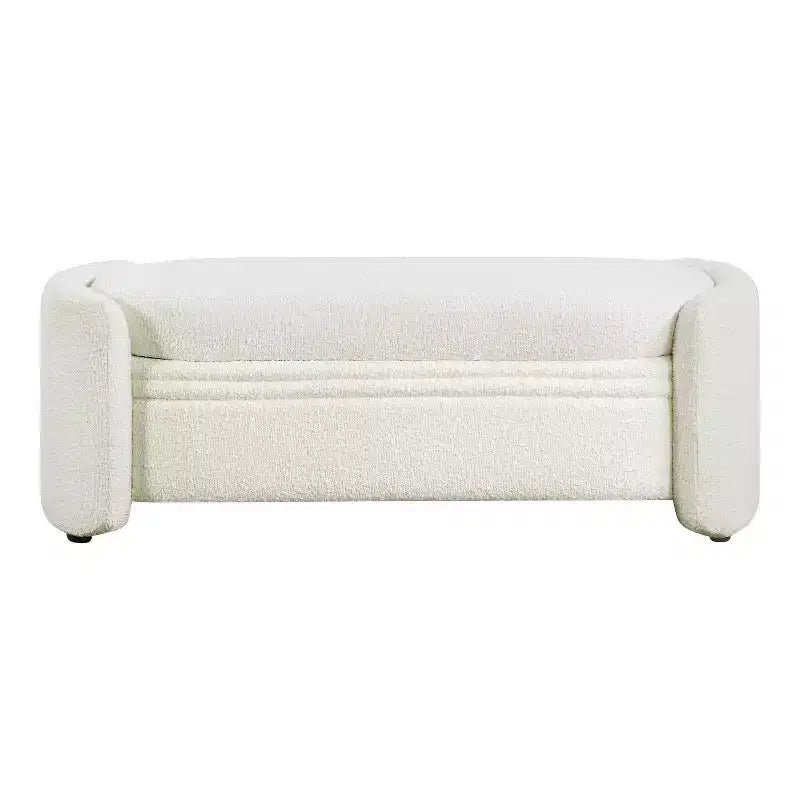 Panca contenitore Makine Glam Boucle per camera da letto e ingresso - HOMES: Inside + Out