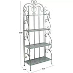 Scaffale a 4 ripiani Tyrique - Interno/Esterno - PAT5033 - Safavieh