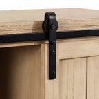 Tavolino galleggiante in legno con mobiletto Cates di Kate and Laurel