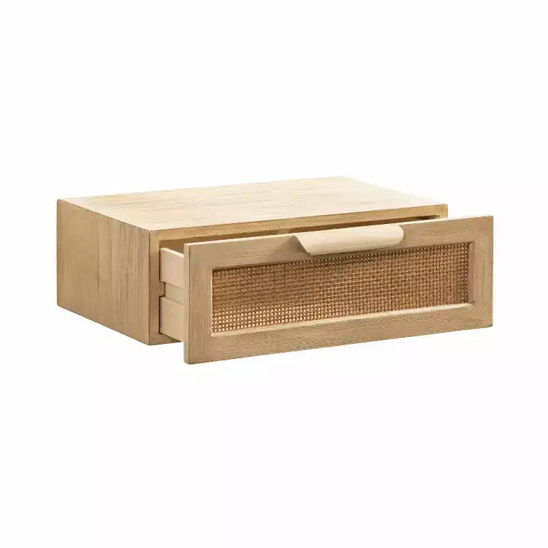 Tavolino sospeso in rattan Kate and Laurel Ori