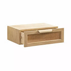 Tavolino sospeso in rattan Kate and Laurel Ori