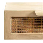 Tavolino sospeso in rattan Kate and Laurel Ori