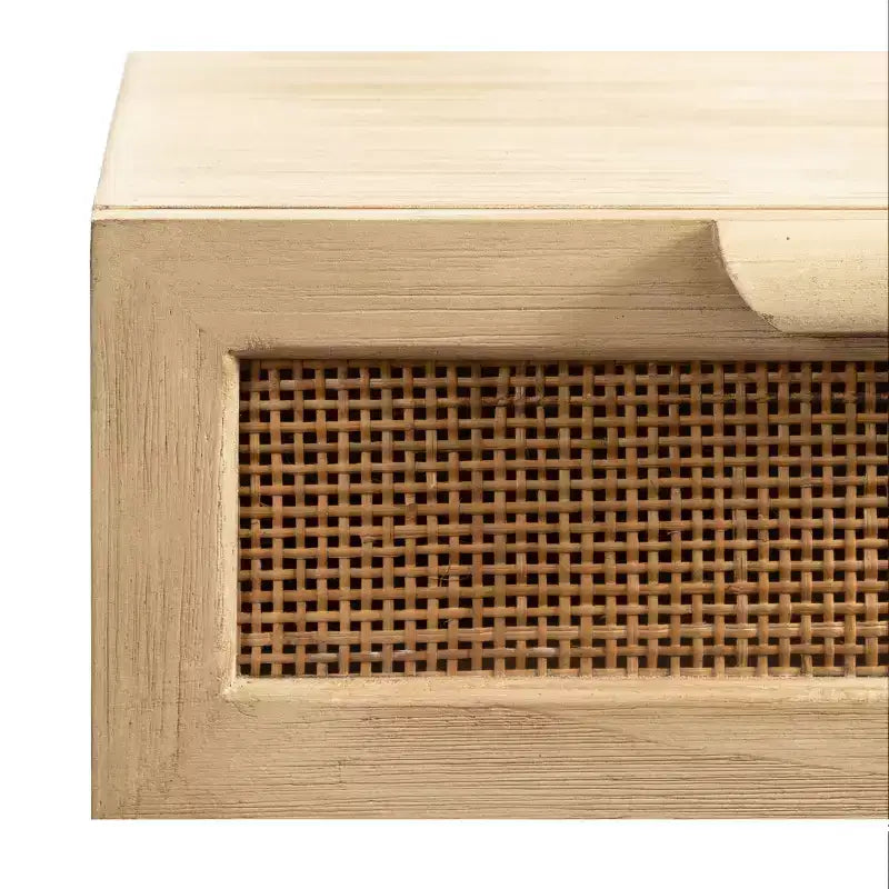 Tavolino sospeso in rattan Kate and Laurel Ori