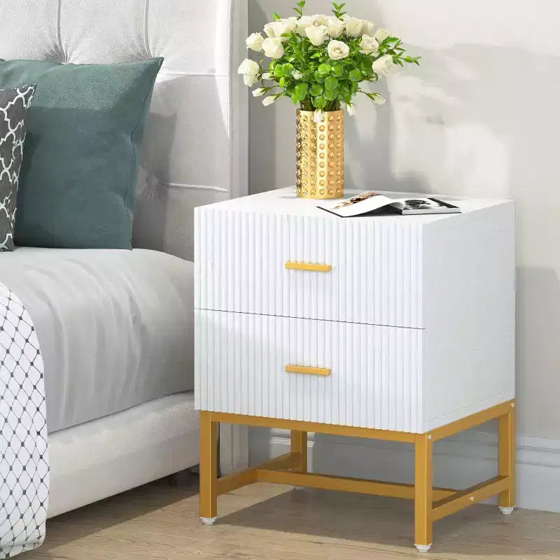 Lantine 2 comodini con cassetti