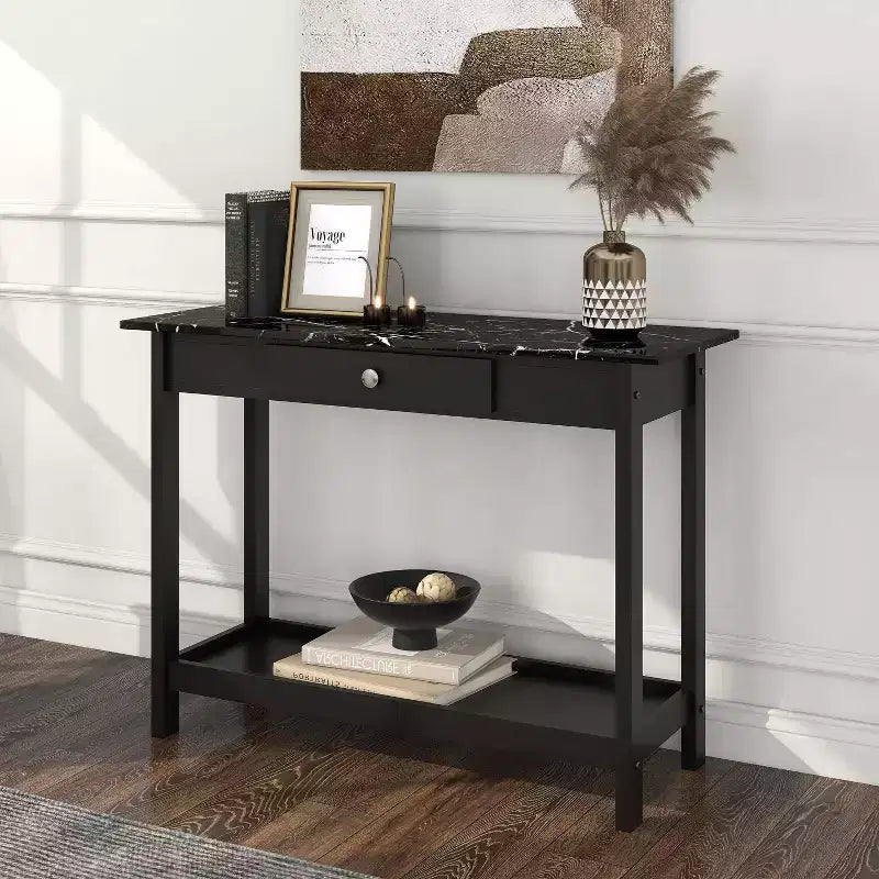 Set tavolino da salotto Minsay Transitional 4 pezzi con ripiano in finto marmo - HOMES: Inside + Out