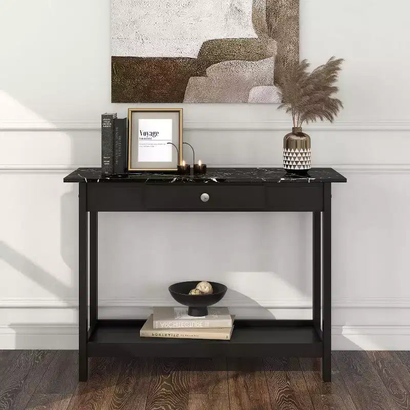 Set tavolino da salotto Minsay Transitional 4 pezzi con ripiano in finto marmo - HOMES: Inside + Out