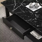 Set tavolino da salotto Minsay Transitional 4 pezzi con ripiano in finto marmo - HOMES: Inside + Out