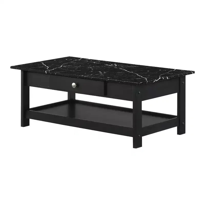Set tavolino da salotto Minsay Transitional 4 pezzi con ripiano in finto marmo - HOMES: Inside + Out