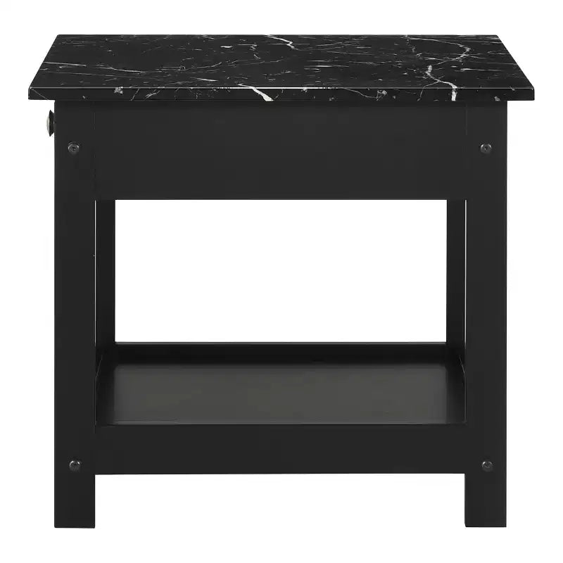 Set tavolino da salotto Minsay Transitional 4 pezzi con ripiano in finto marmo - HOMES: Inside + Out