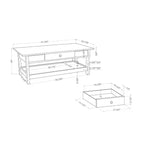 Set tavolino da salotto Minsay Transitional 4 pezzi con ripiano in finto marmo - HOMES: Inside + Out