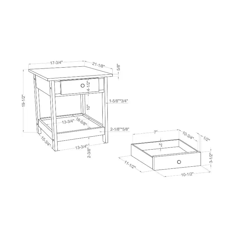 Set tavolino da salotto Minsay Transitional 4 pezzi con ripiano in finto marmo - HOMES: Inside + Out