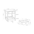 Set tavolino da salotto Minsay Transitional 4 pezzi con ripiano in finto marmo - HOMES: Inside + Out