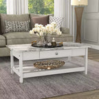 Set tavolino da salotto Minsay Transitional 4 pezzi con ripiano in finto marmo - HOMES: Inside + Out