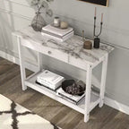 Set tavolino da salotto Minsay Transitional 4 pezzi con ripiano in finto marmo - HOMES: Inside + Out