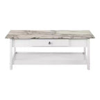 Set tavolino da salotto Minsay Transitional 4 pezzi con ripiano in finto marmo - HOMES: Inside + Out
