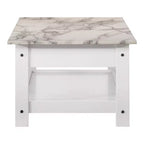 Set tavolino da salotto Minsay Transitional 4 pezzi con ripiano in finto marmo - HOMES: Inside + Out