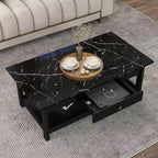 Set tavolino da salotto Minsay Transitional 4 pezzi con ripiano in finto marmo - HOMES: Inside + Out