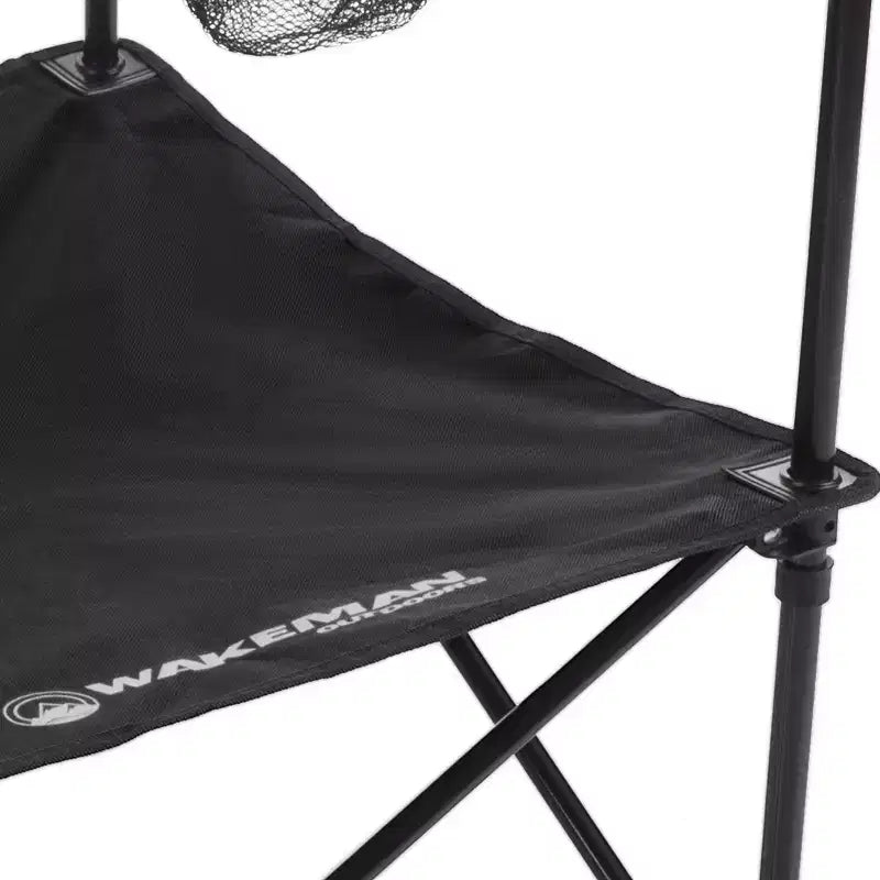 Tavolo Pieghevole da Campeggio Wakeman Outdoors, Nero