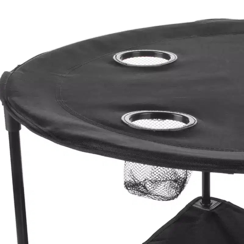 Tavolo Pieghevole da Campeggio Wakeman Outdoors, Nero