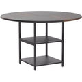 Lantine 47 Inches Round Dining Table for 4 People