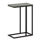 Tavolino da divano Furinno Modern Coffee Tray con vassoio, tavolino laterale divano, tavolino da salotto, stand console, tavolino TV, tavolino da snack per soggiorno e arredamento casa, rovere francese grigio