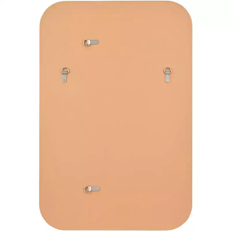 Noble Park Devonshire Specchio da Parete Rettangolare con Bordo Smussato, con Cornice Dorata, 71 cm di Larghezza, per Bagno, Camera da Letto, Soggiorno