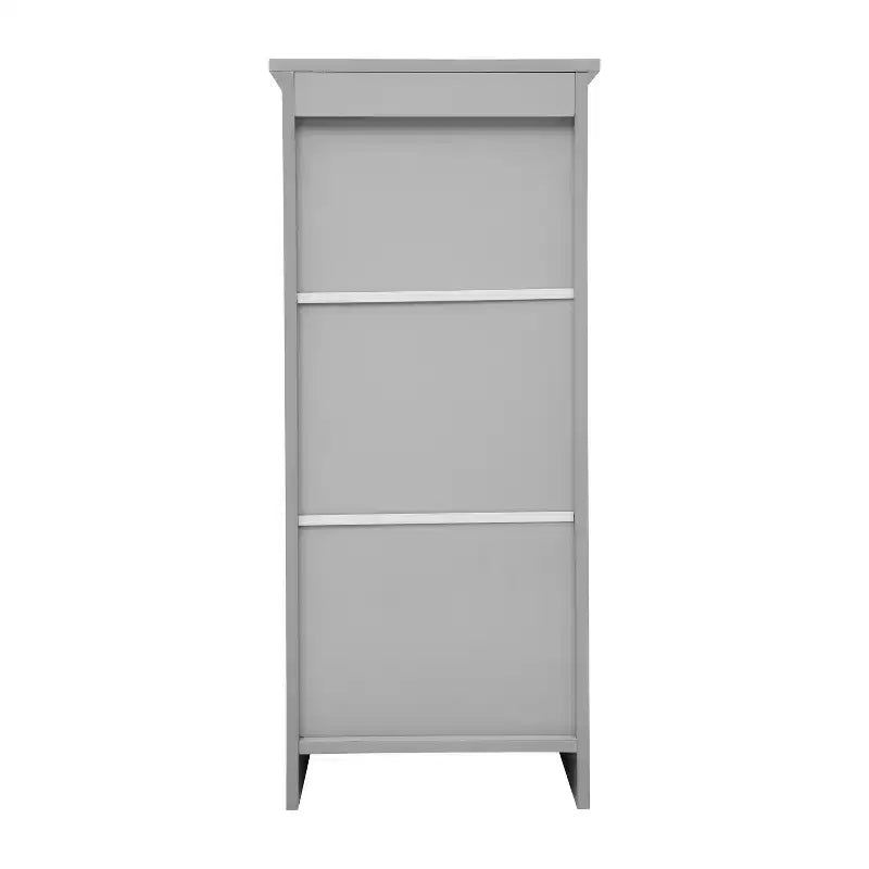 Flash Furniture Vega Mobiletto per bagno organizer con chiusura magnetica, ripiano interno regolabile e ripiano superiore aperto