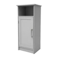 Flash Furniture Vega Mobiletto per bagno organizer con chiusura magnetica, ripiano interno regolabile e ripiano superiore aperto