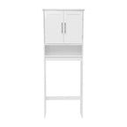 Merrick Lane Organizzatore da bagno sopra il WC con mensole e ante con chiusura magnetica
