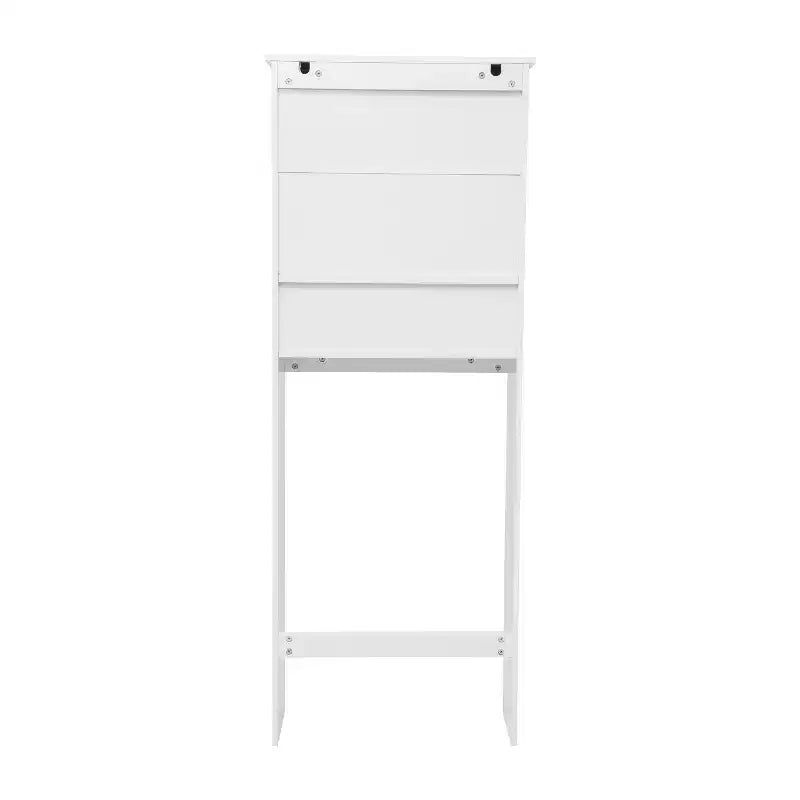 Merrick Lane Organizzatore da bagno sopra il WC con mensole e ante con chiusura magnetica